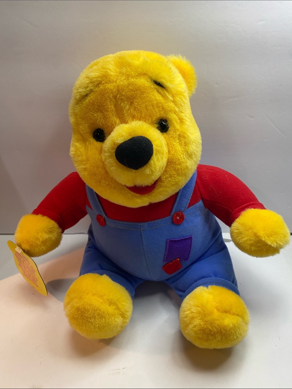 1997 Mattel Disney Hug 'n Wiggle Pooh talking plush toy.